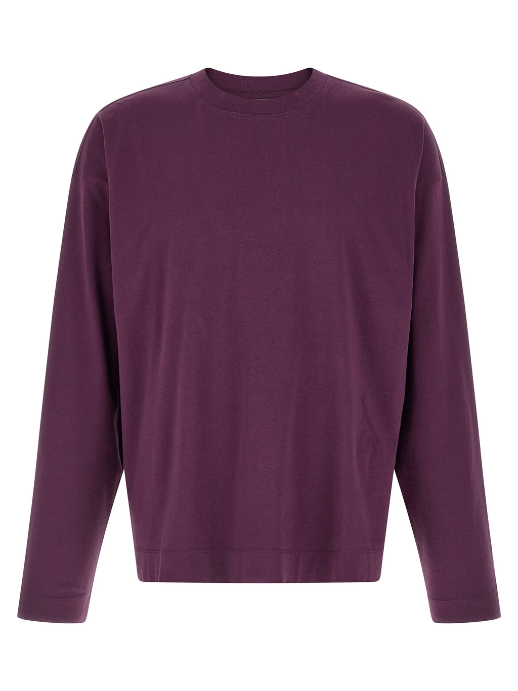 Dries Van Noten Purple Cotton T-Shirt