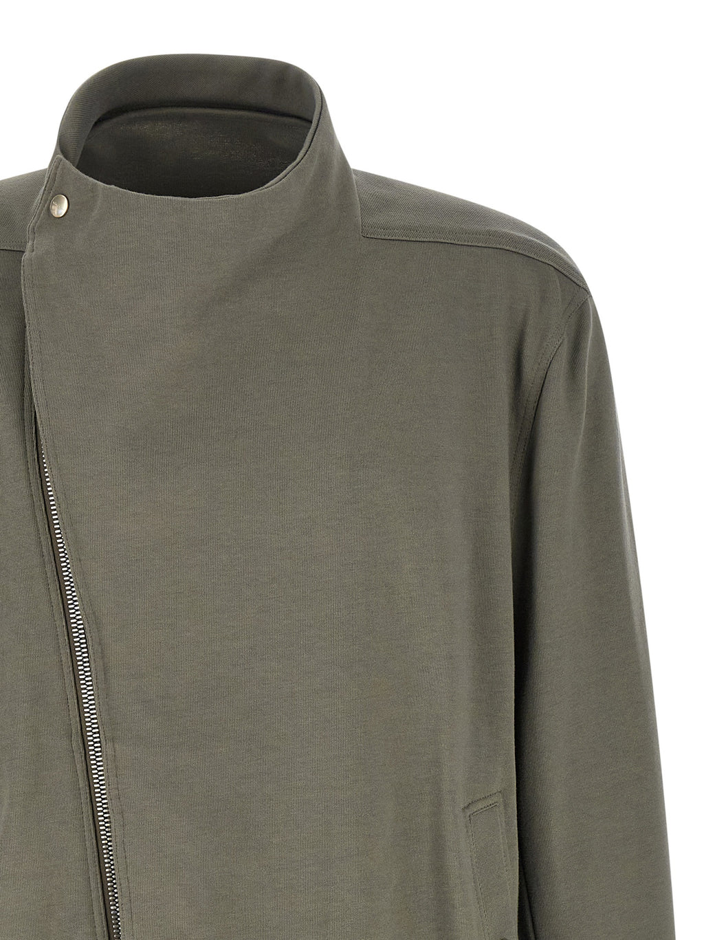 Rick Owens Gray Cotton Sweatshirt