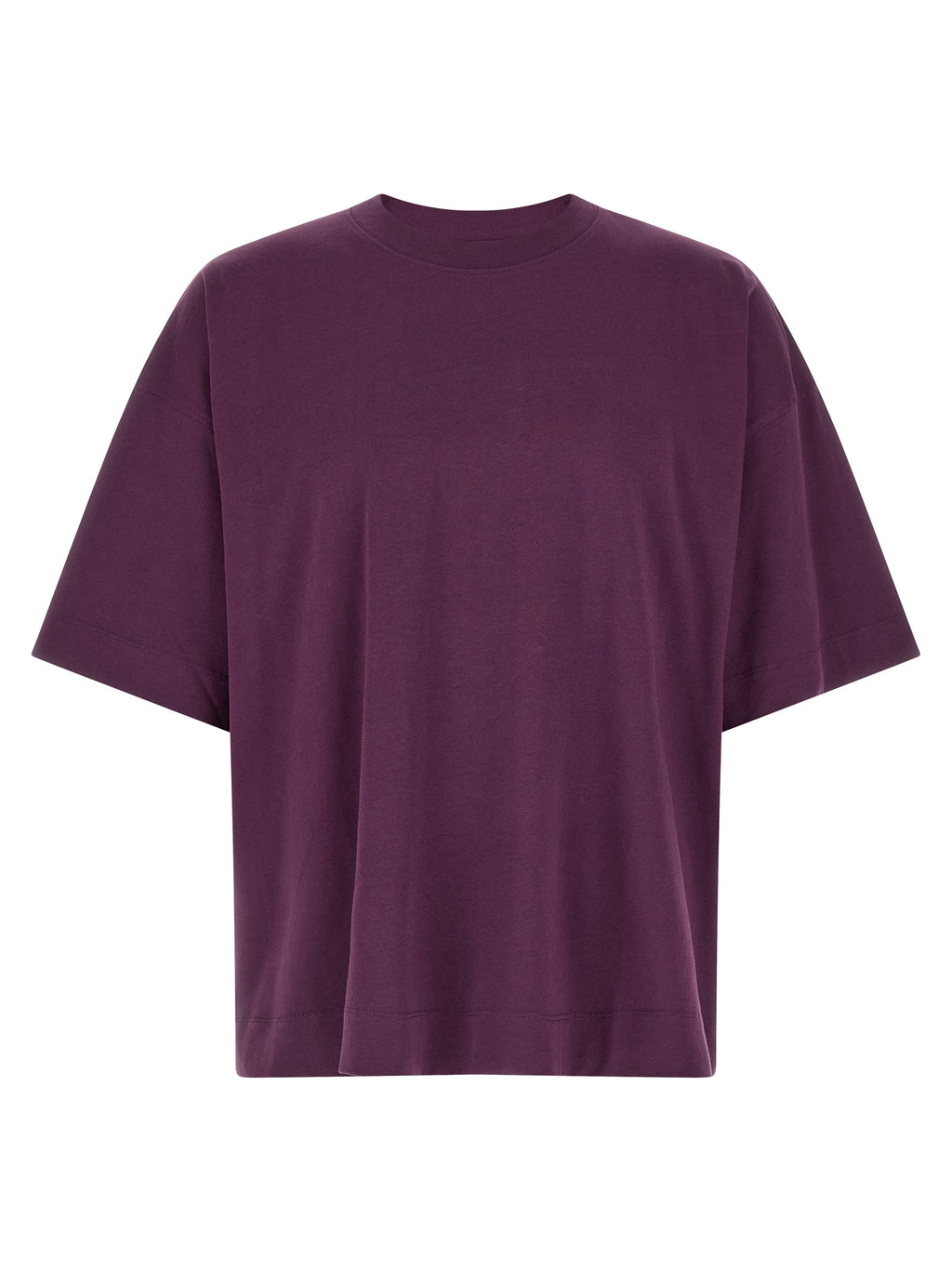 Dries Van Noten Purple Cotton T-Shirt
