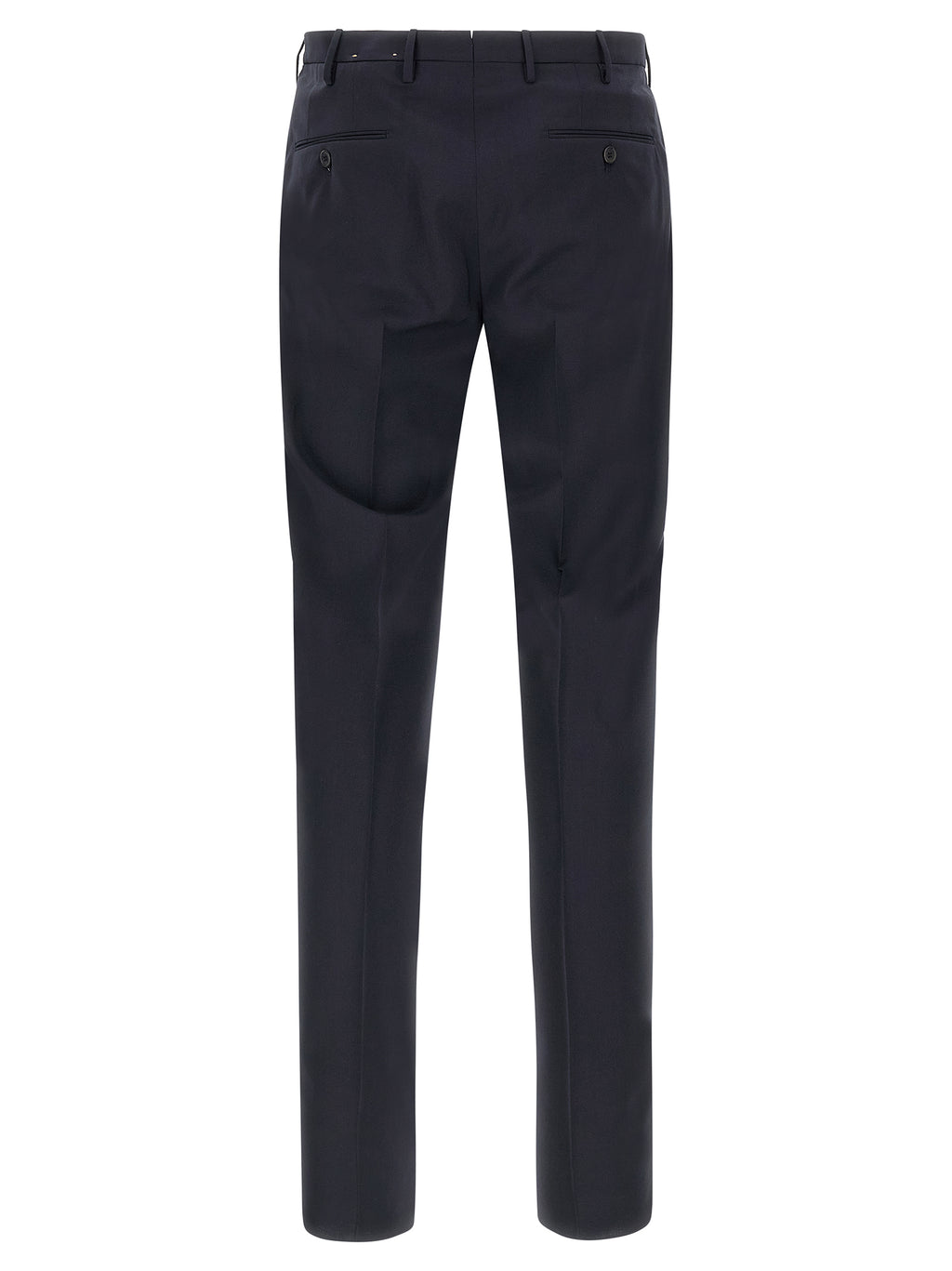 Incotex Blue Virgin Wool Dress Pants
