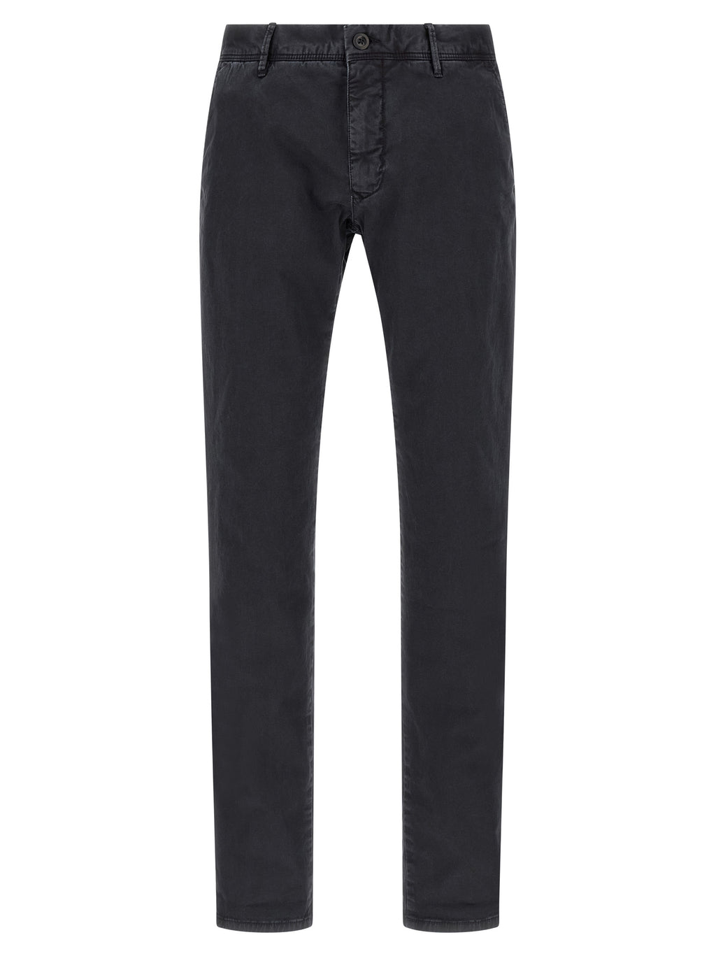 Incotex Blue Cotton Casual Pants