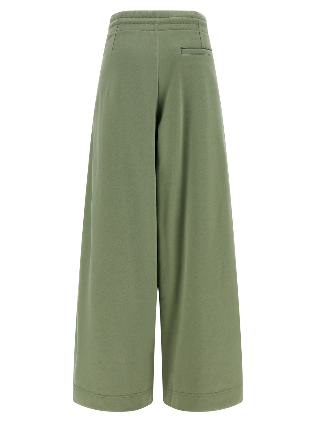 Dries Van Noten Bicolor Cotton Casual Pants