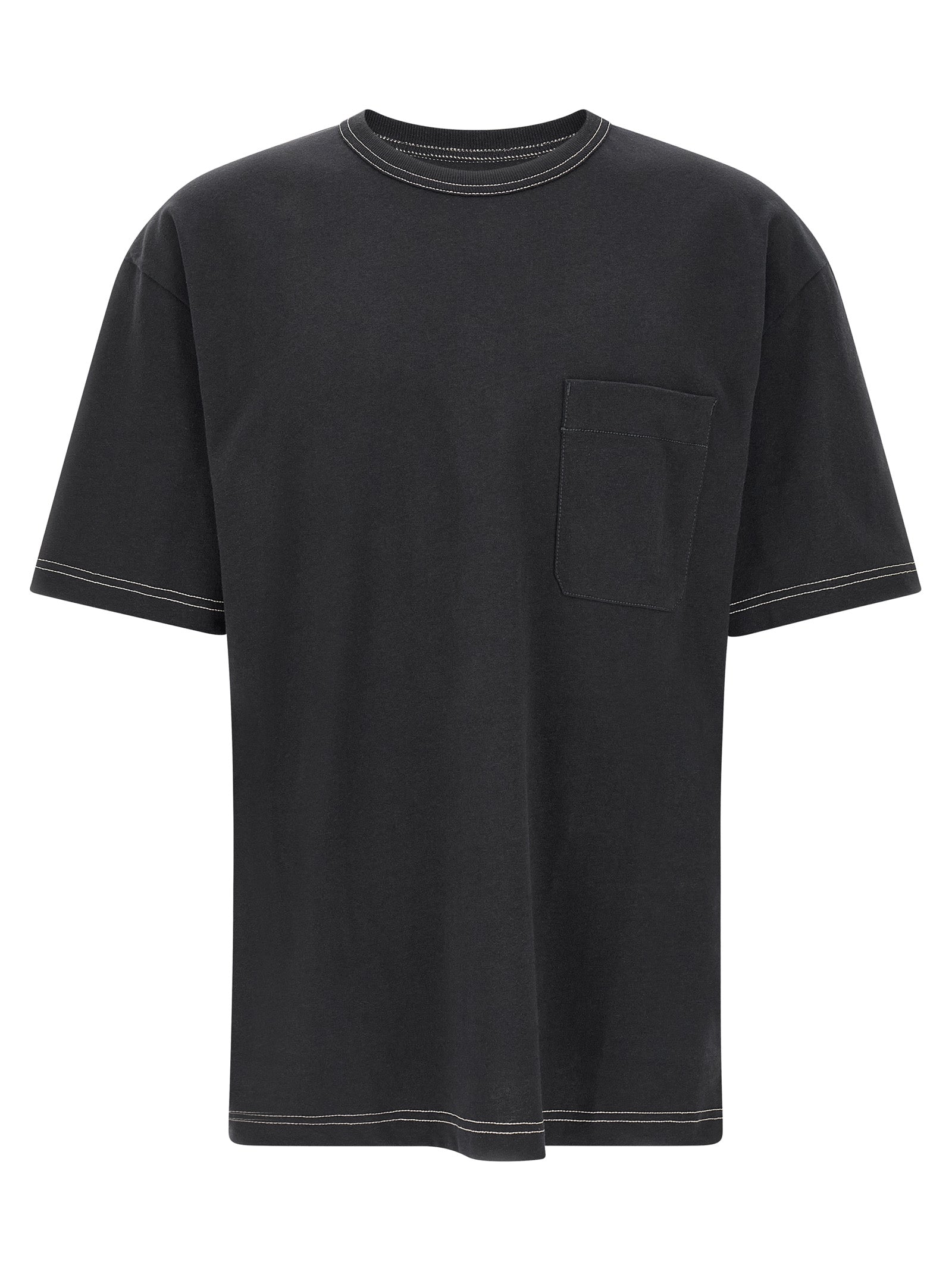 Lemaire Blue Cotton T-Shirt