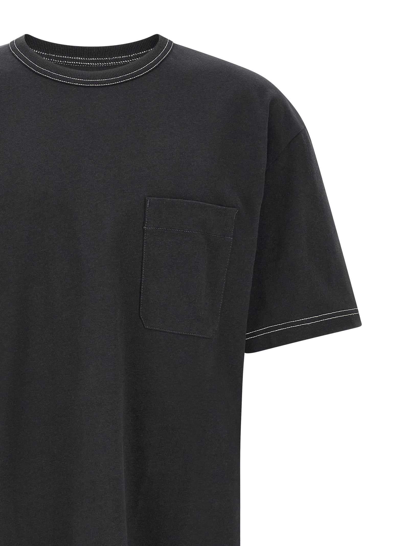 Lemaire Blue Cotton T-Shirt