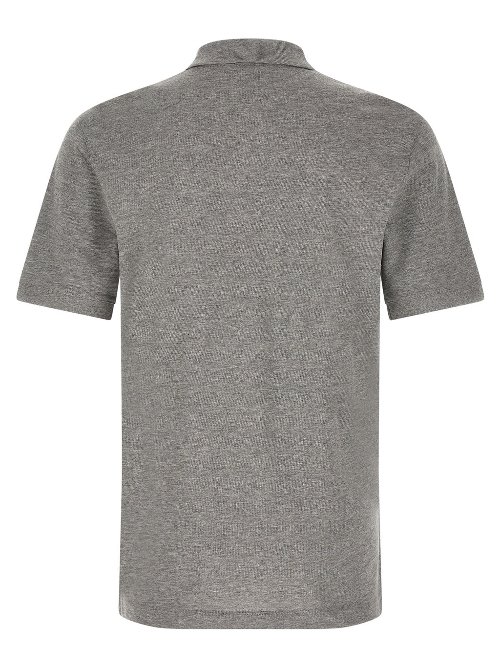 Hugo Boss Gray Cotton Polo Shirt