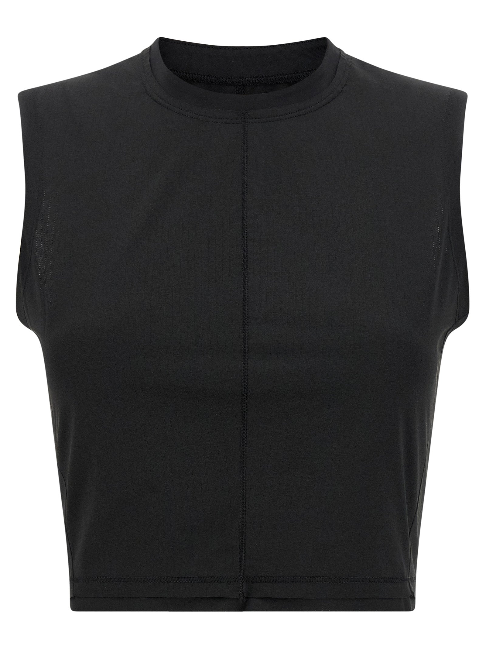 Y-3 Black Polyester Sport Bra