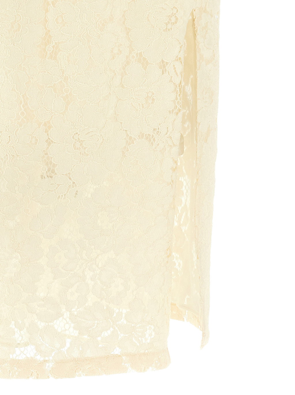 PINKO White Cotton Midi Dress