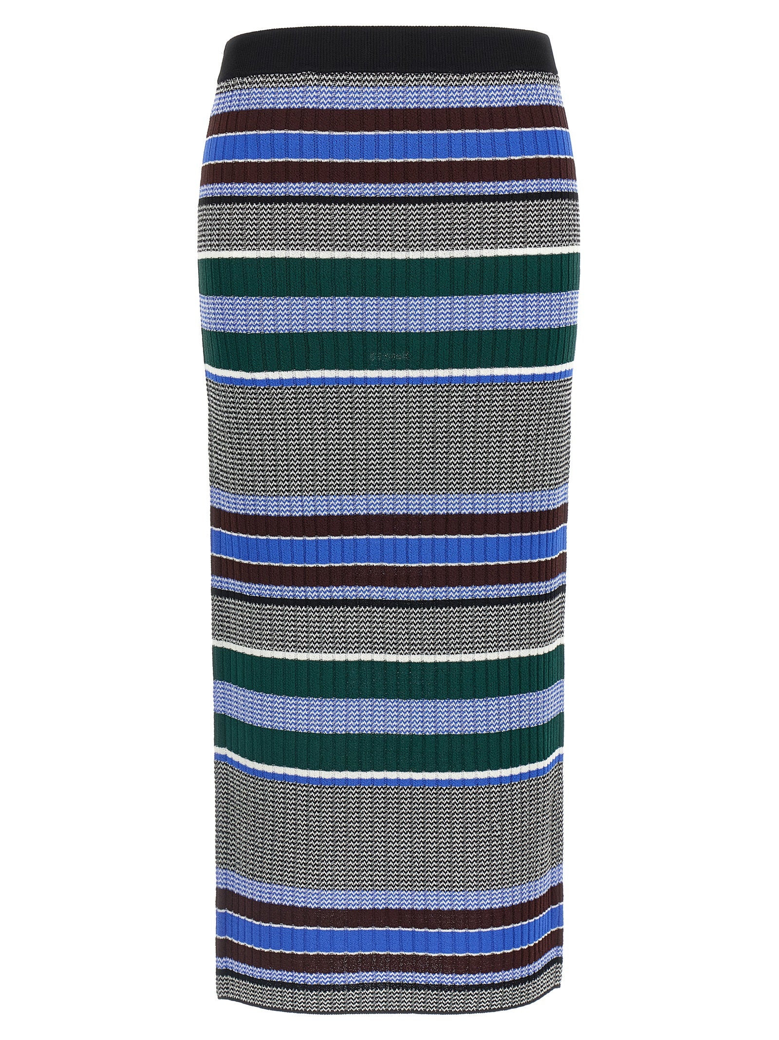 PINKO Multicolor Viscose Midi Skirt
