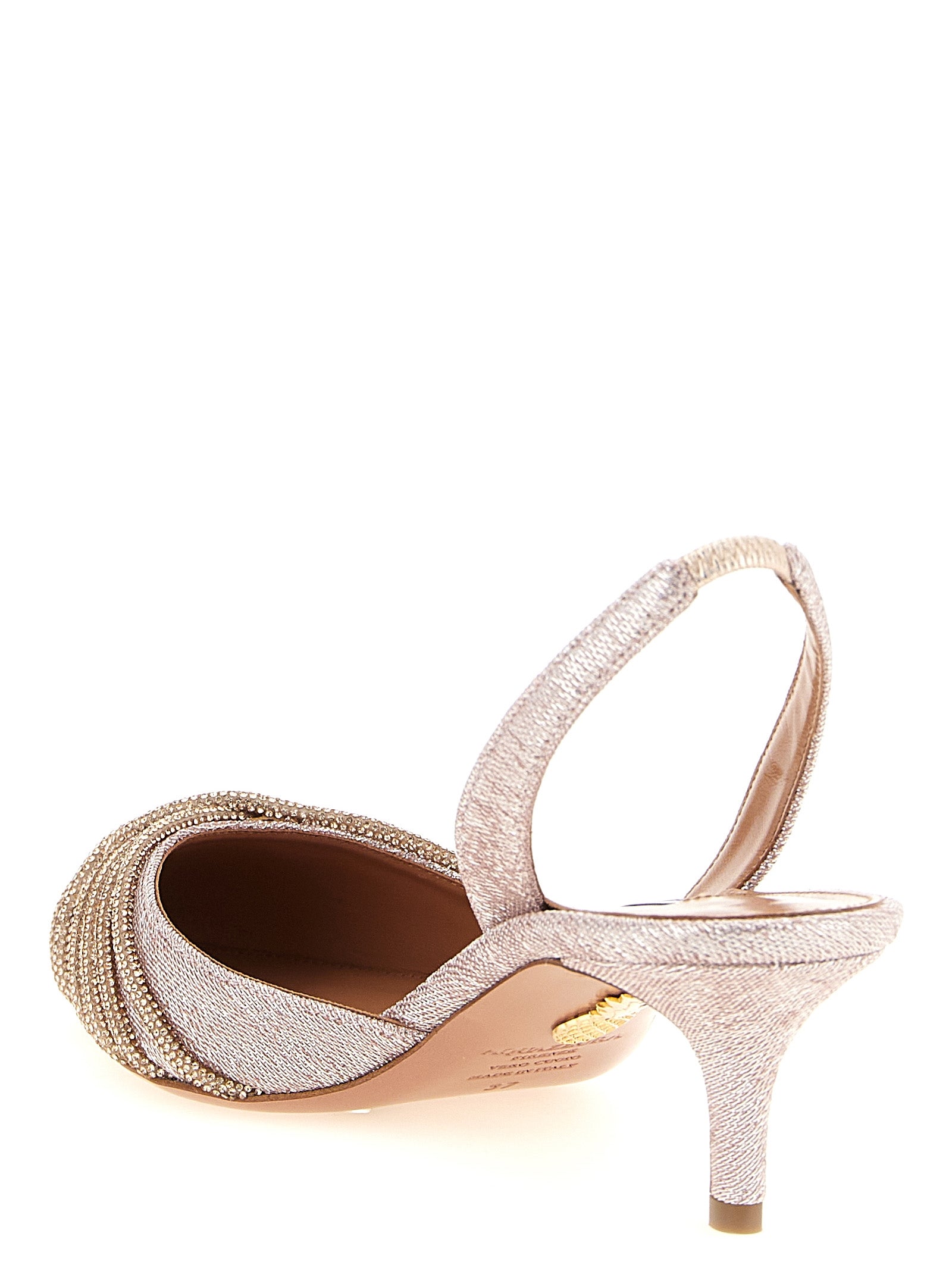 Aquazzura Multicolor Textile Mid Heel Pumps