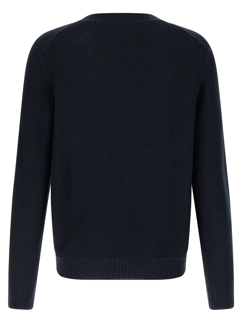 Ballantyne Blue Cotton Cardigan