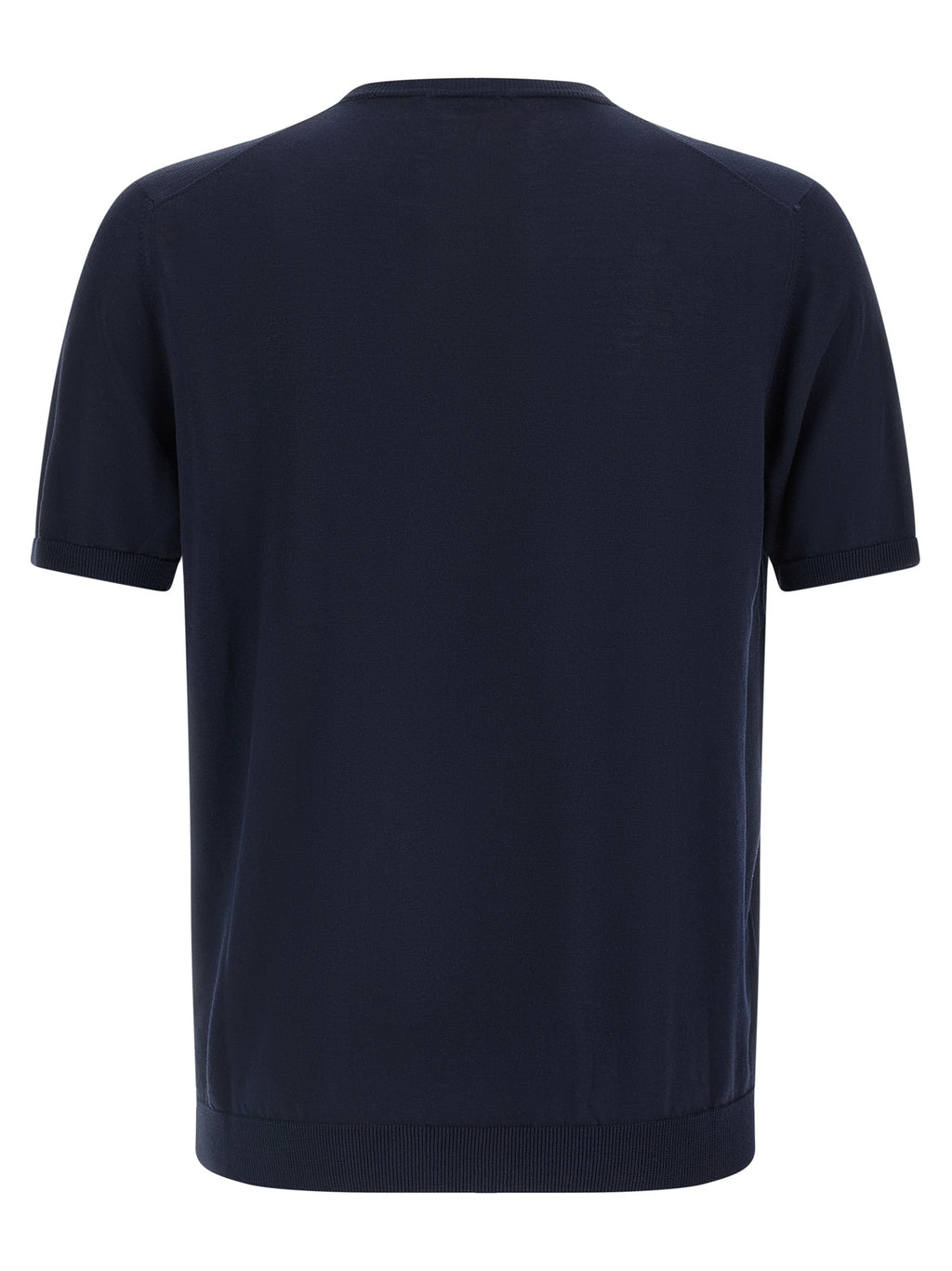 Roberto Collina Blue Cotton Cardigan