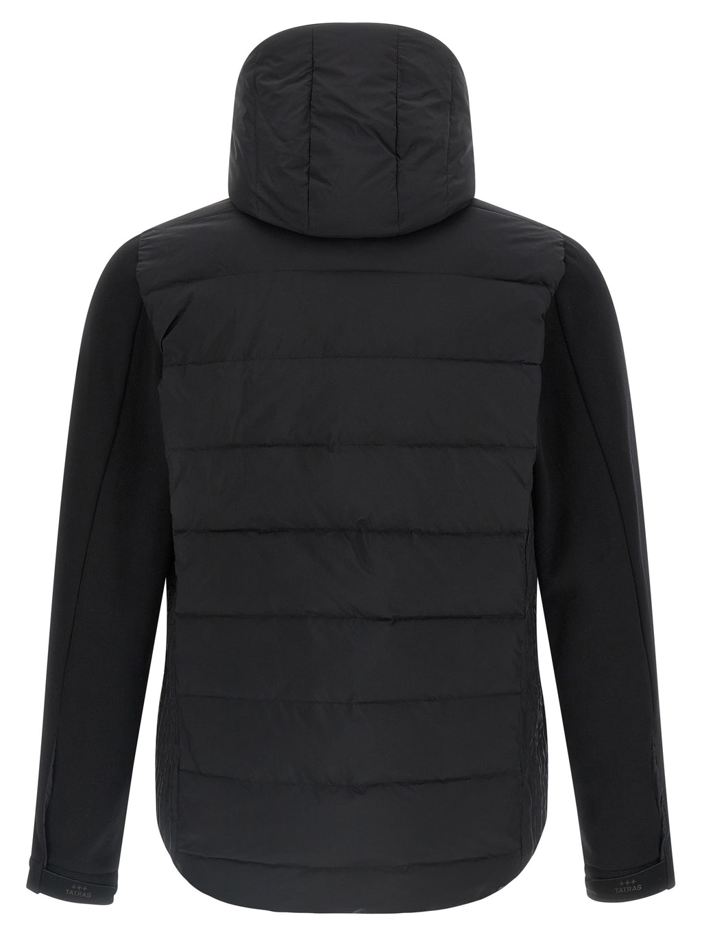 Tatras Black Nylon Full-Length Jacket