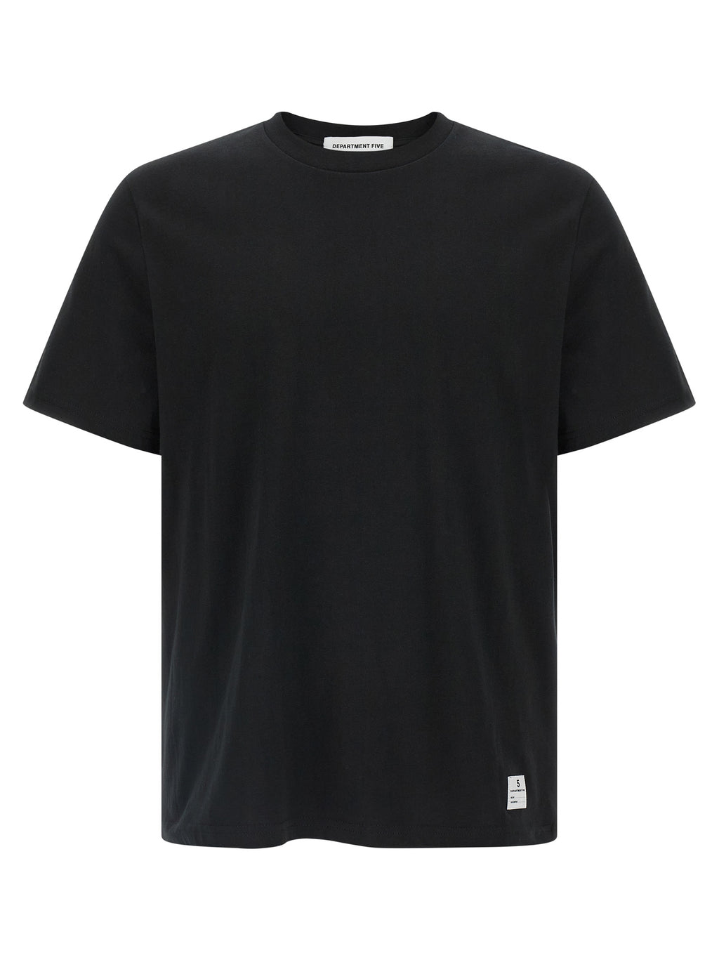 Department 5 Black Organic Cotton T-Shirt