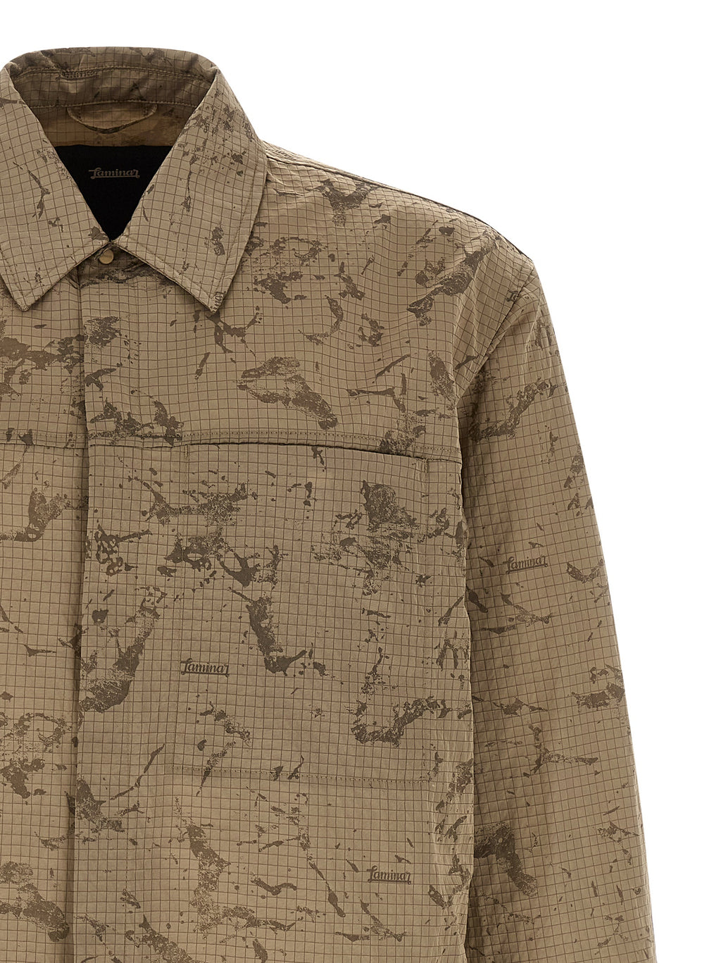 LAMINAR Beige Polyamide Blouse