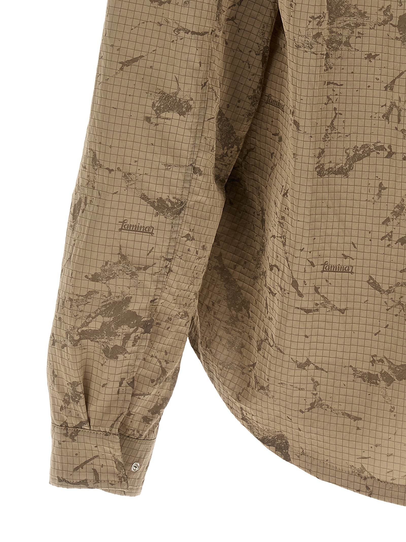 LAMINAR Beige Polyamide Blouse