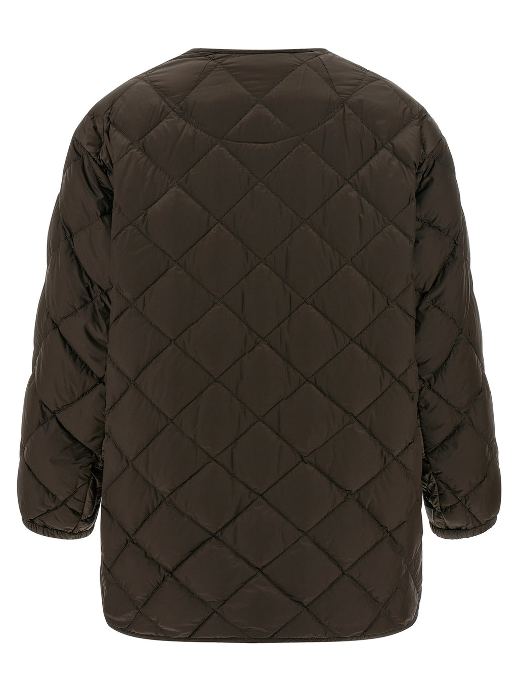 Max Mara Brown Polyamide Full-Length Jacket