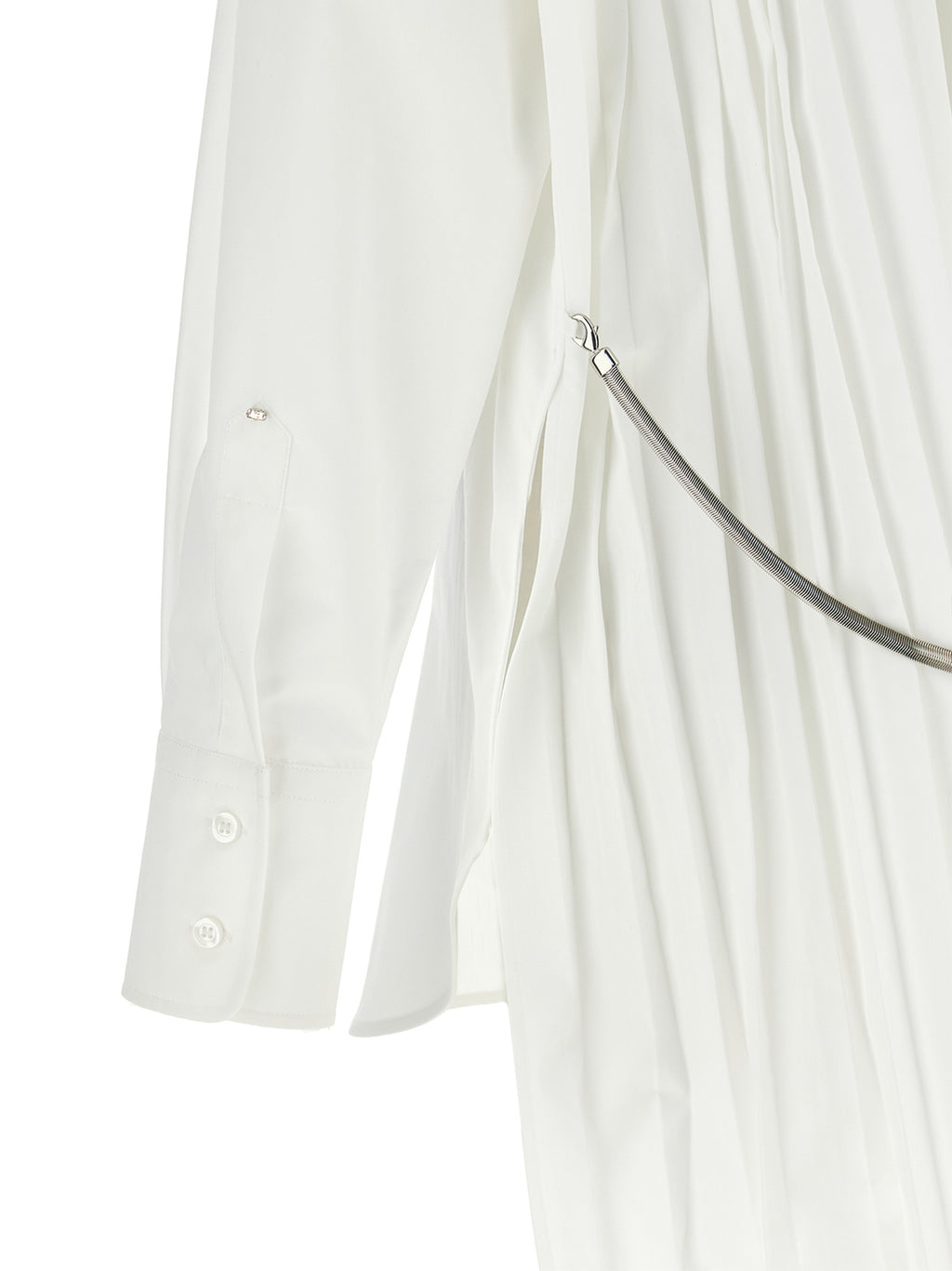 Sportmax White Cotton Blouse