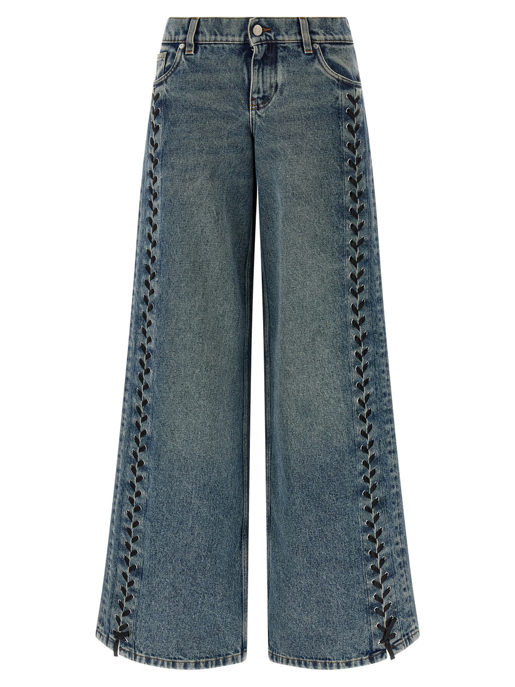 Stella McCartney Blue Cotton Jeans Denim
