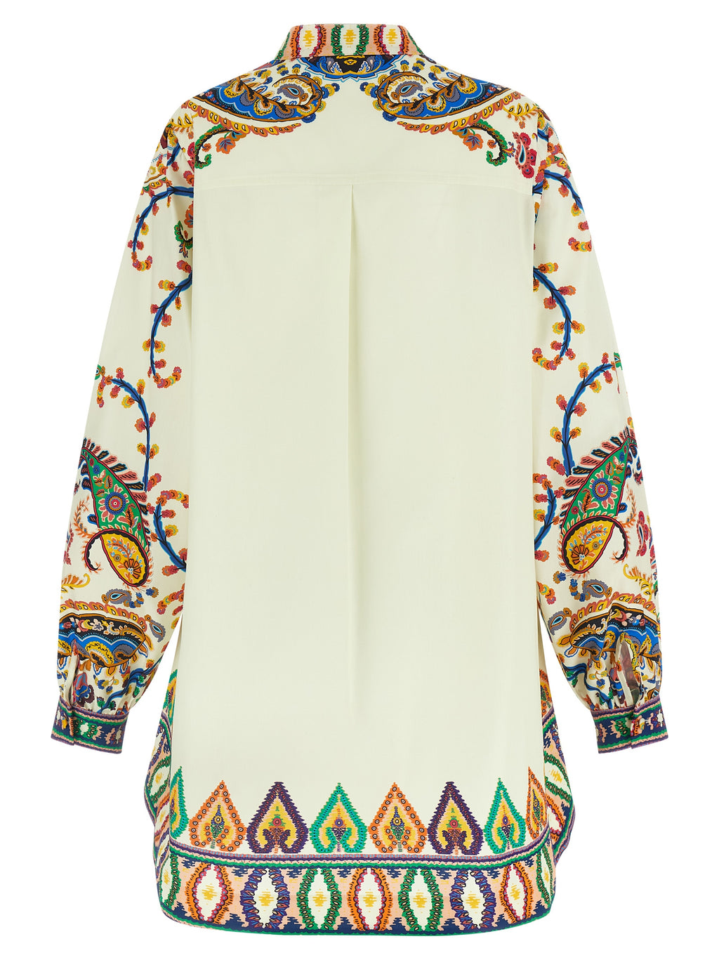 Etro Multicolor Cotton Short Dress