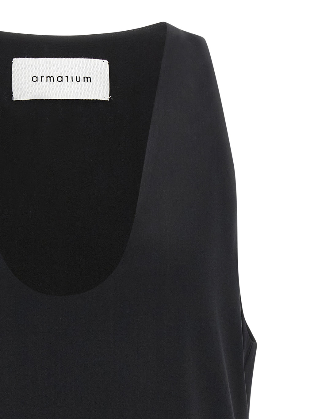 Armarium Black Silk Tank Tops