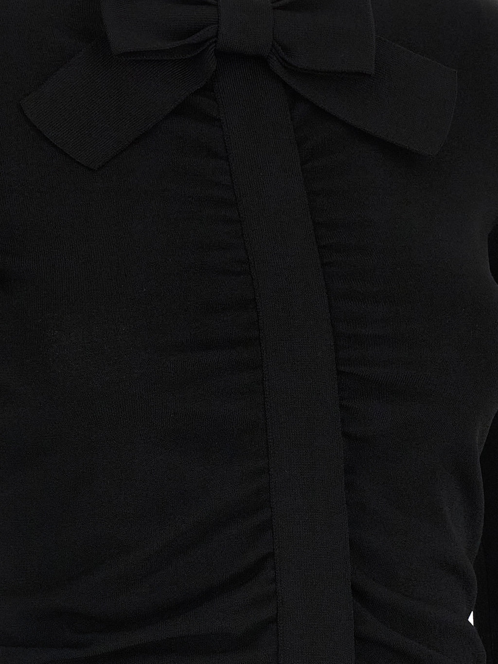 Valentino Garavani Black Viscose Cardigan