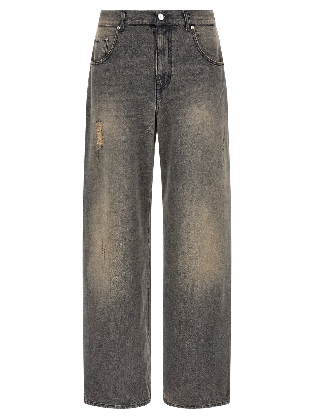 SÉFR Black Cotton Jeans Denim