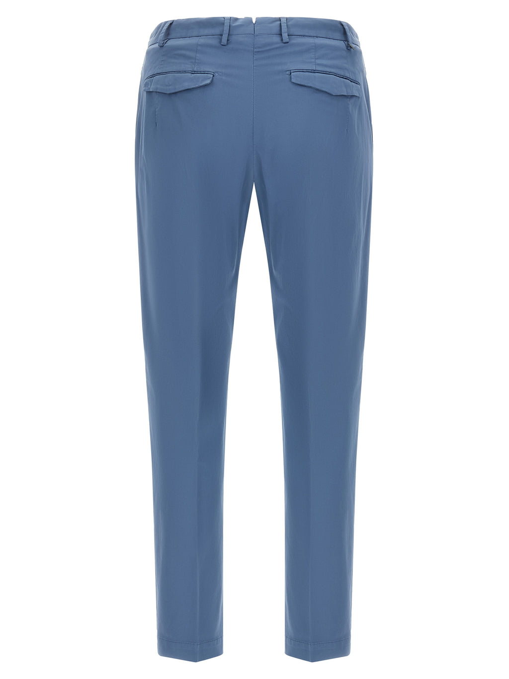 PT Torino Blue Cotton Casual Pants