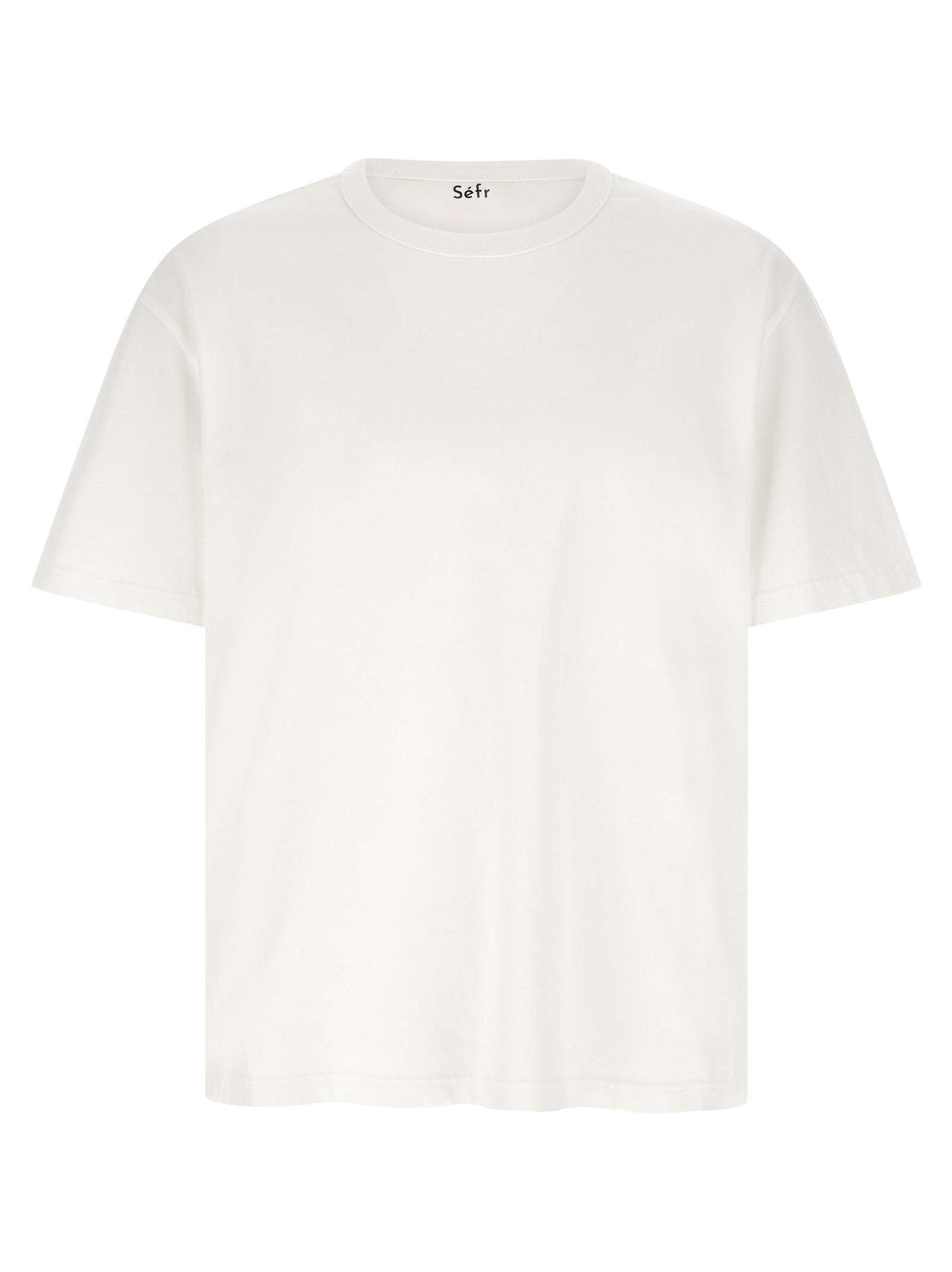 SÉFR White Cotton T-Shirt