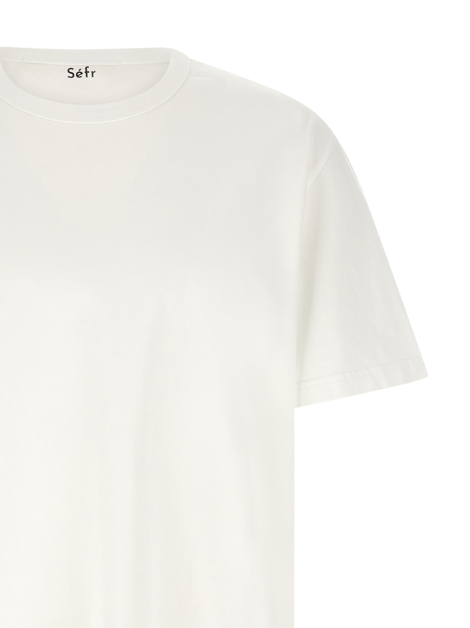 SÉFR White Cotton T-Shirt
