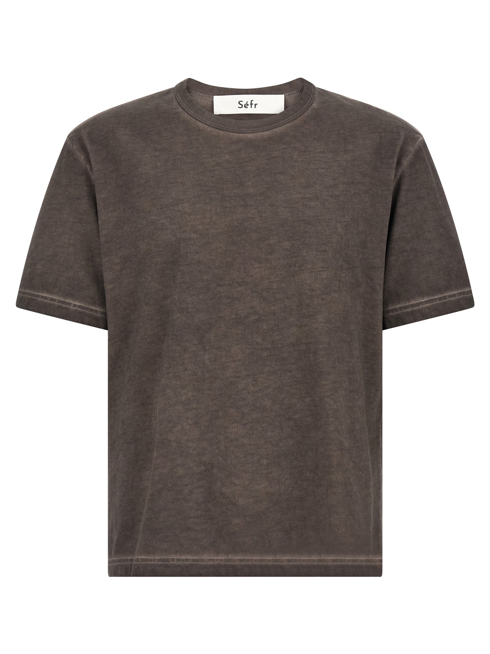 SÉFR Gray Cotton T-Shirt