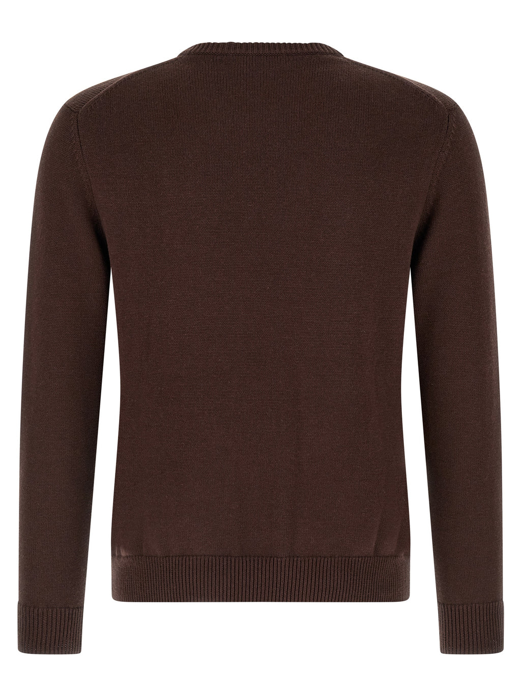 Ballantyne Brown Cotton Cardigan