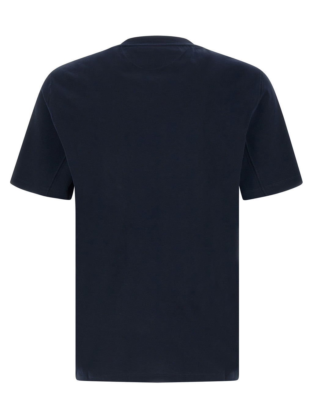 Brunello Cucinelli Blue Cotton T-Shirt