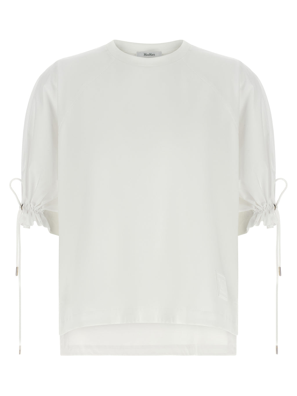 Max Mara White Polyamide T-Shirt