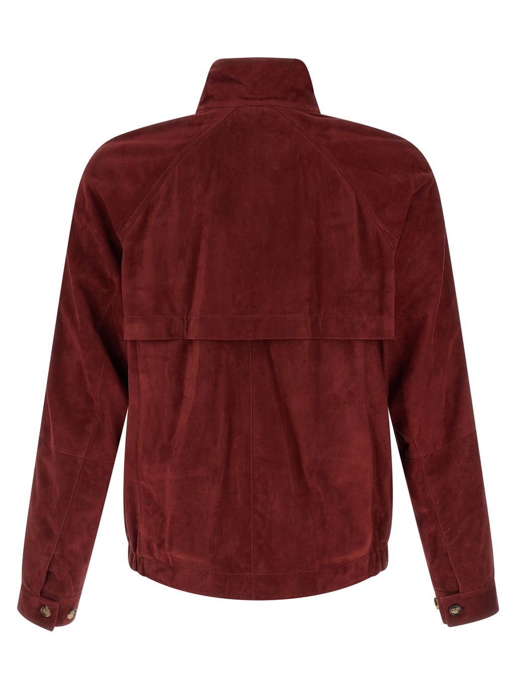 Brunello Cucinelli Multicolor Lamb Leather Leather Jacket