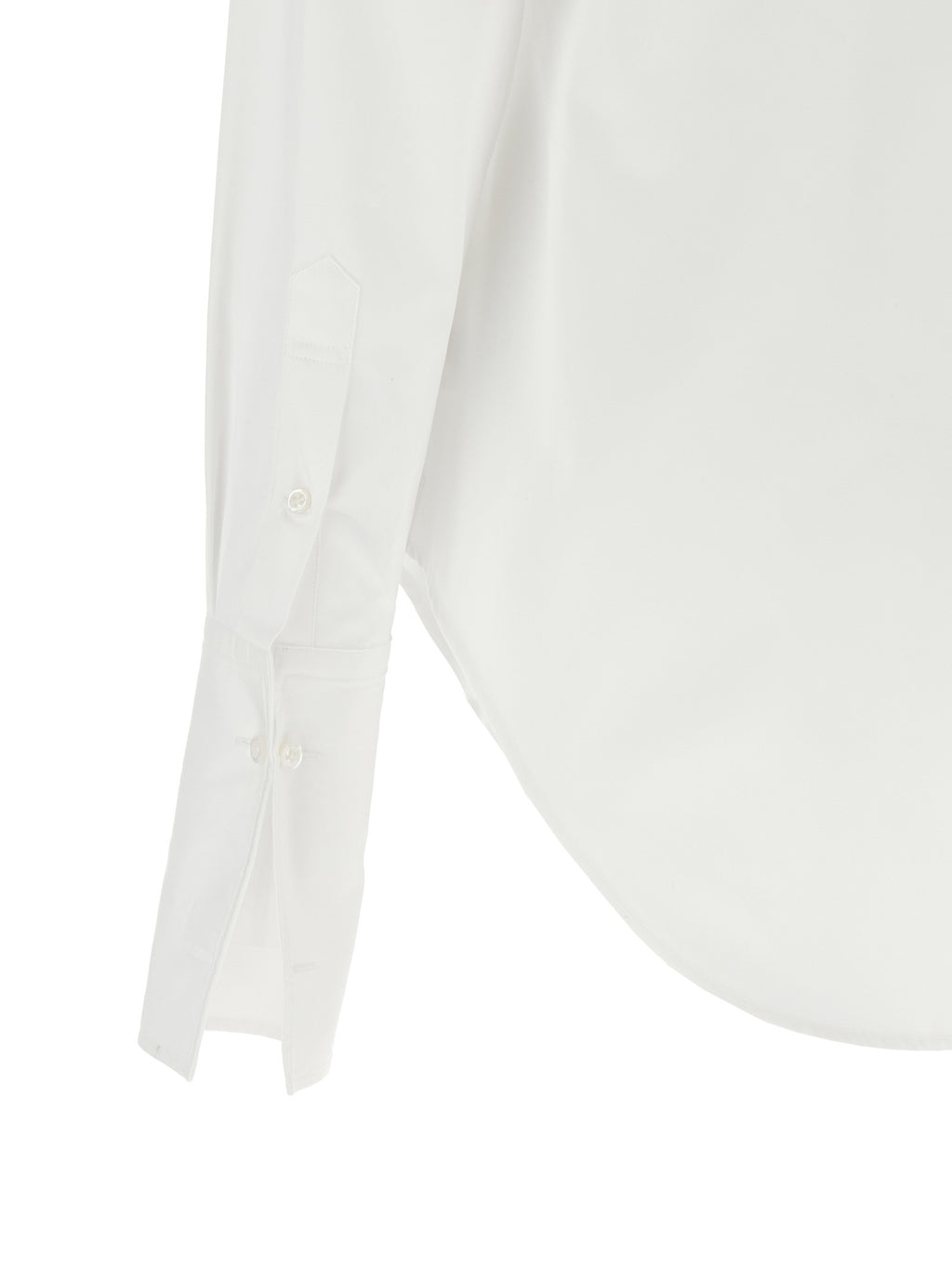 Thom Browne White Designer Fashion side view