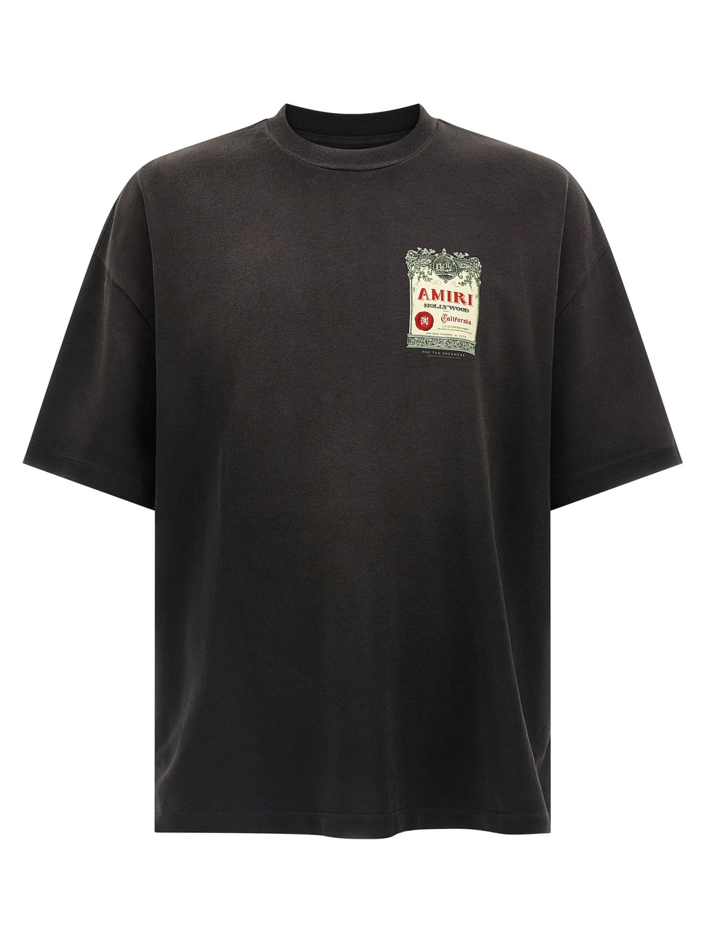 Amiri Black Cotton T-Shirt