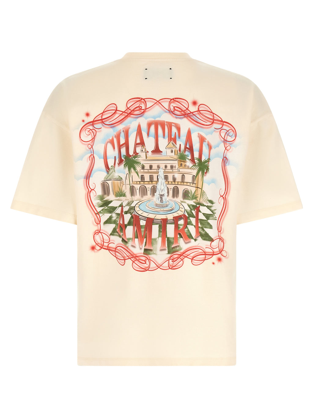 Amiri Beige Cotton T-Shirt
