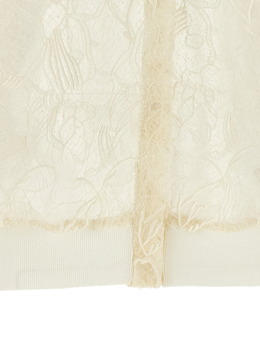 Fabiana Filippi Beige Silk Cardigan