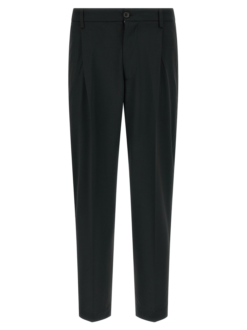 Department 5 Black Polyester Casual Pants