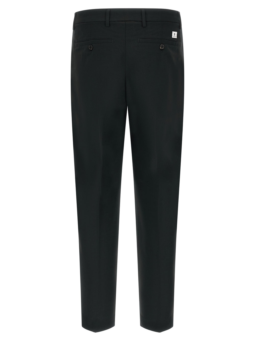Department 5 Black Polyester Casual Pants