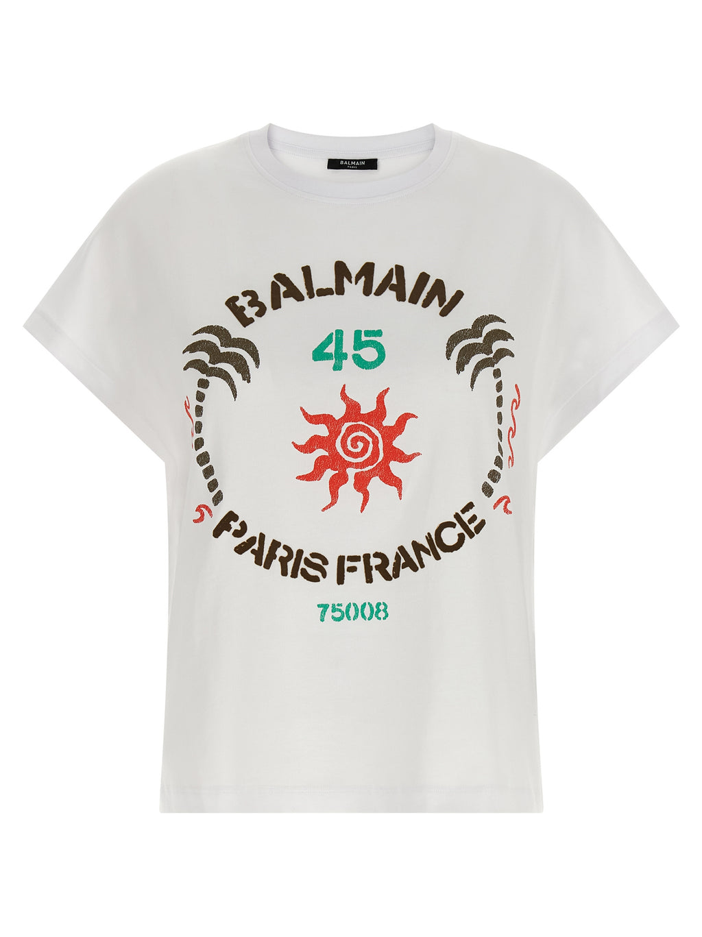 Balmain White T-Shirt