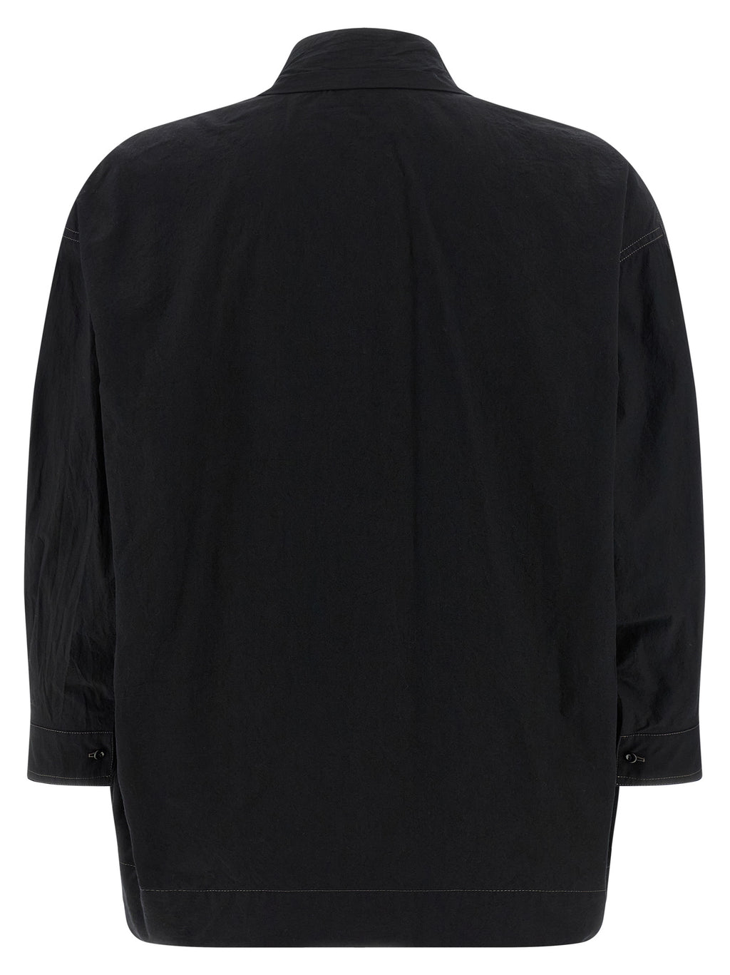 Lemaire Black Cotton Blouse