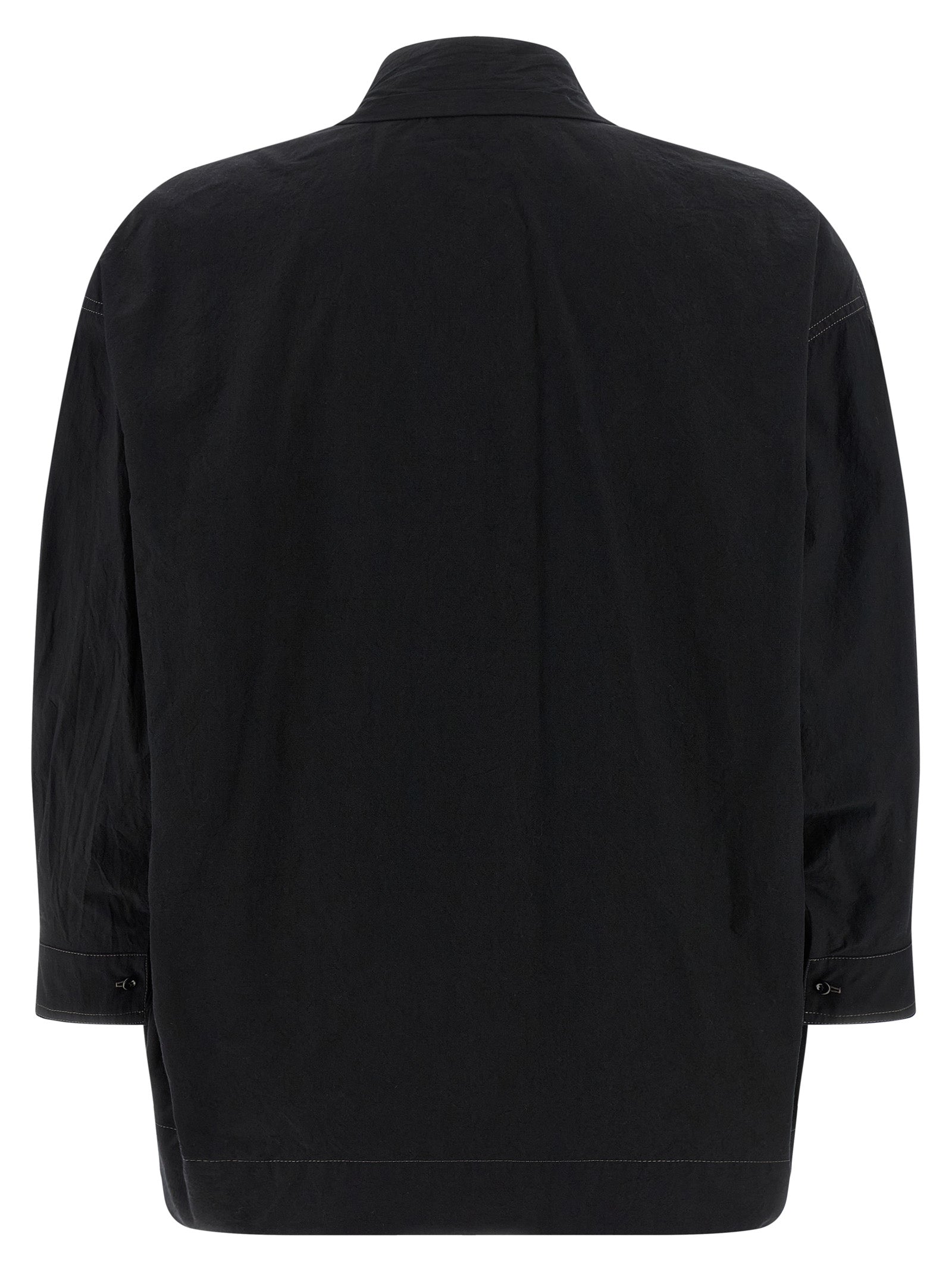 Lemaire Black Cotton Blouse