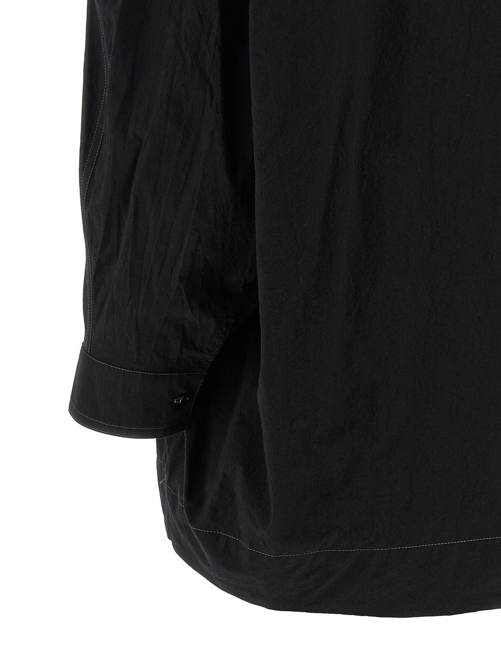 Lemaire Black Cotton Blouse