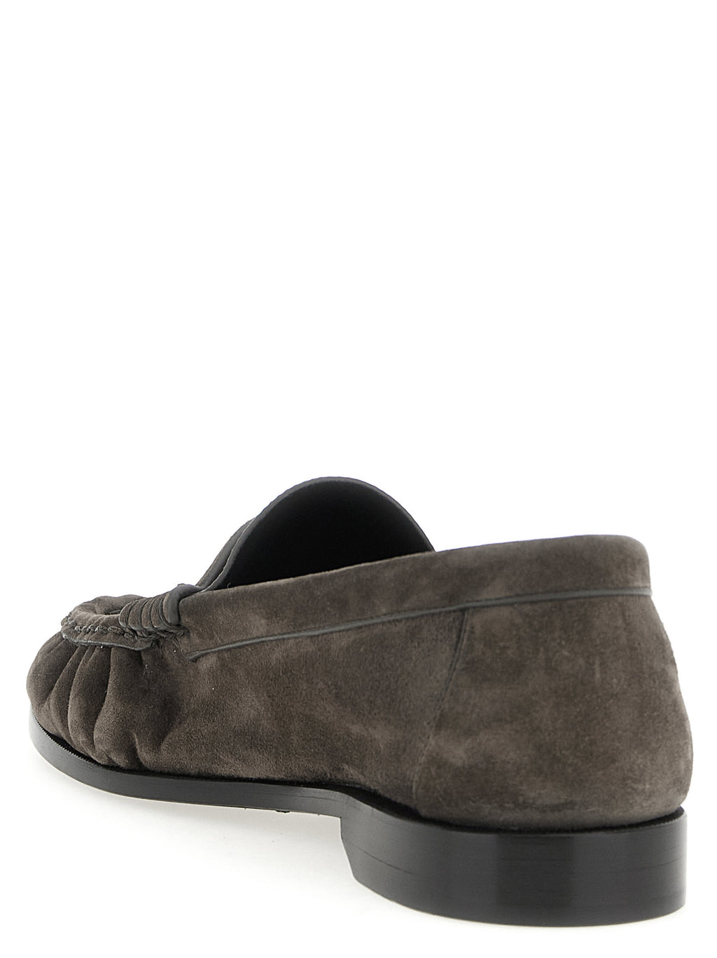 Saint Laurent Brown Loafers detail view