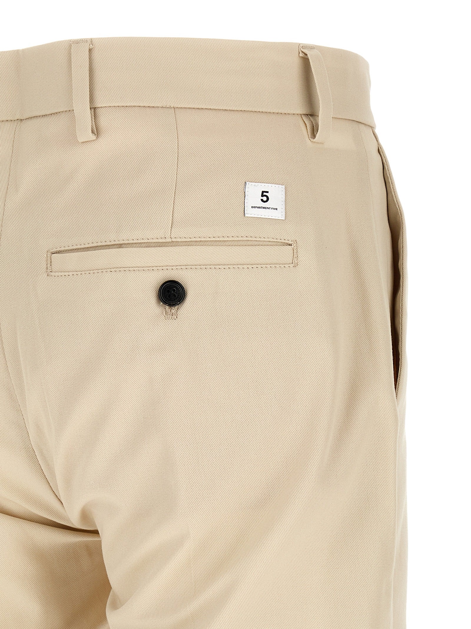 Department 5 Beige Cotton Chino Pants