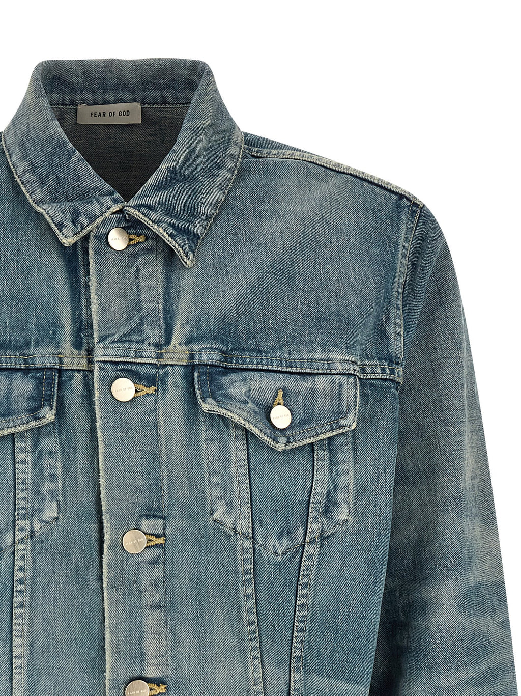 Fear Of God Blue Jacket detail view