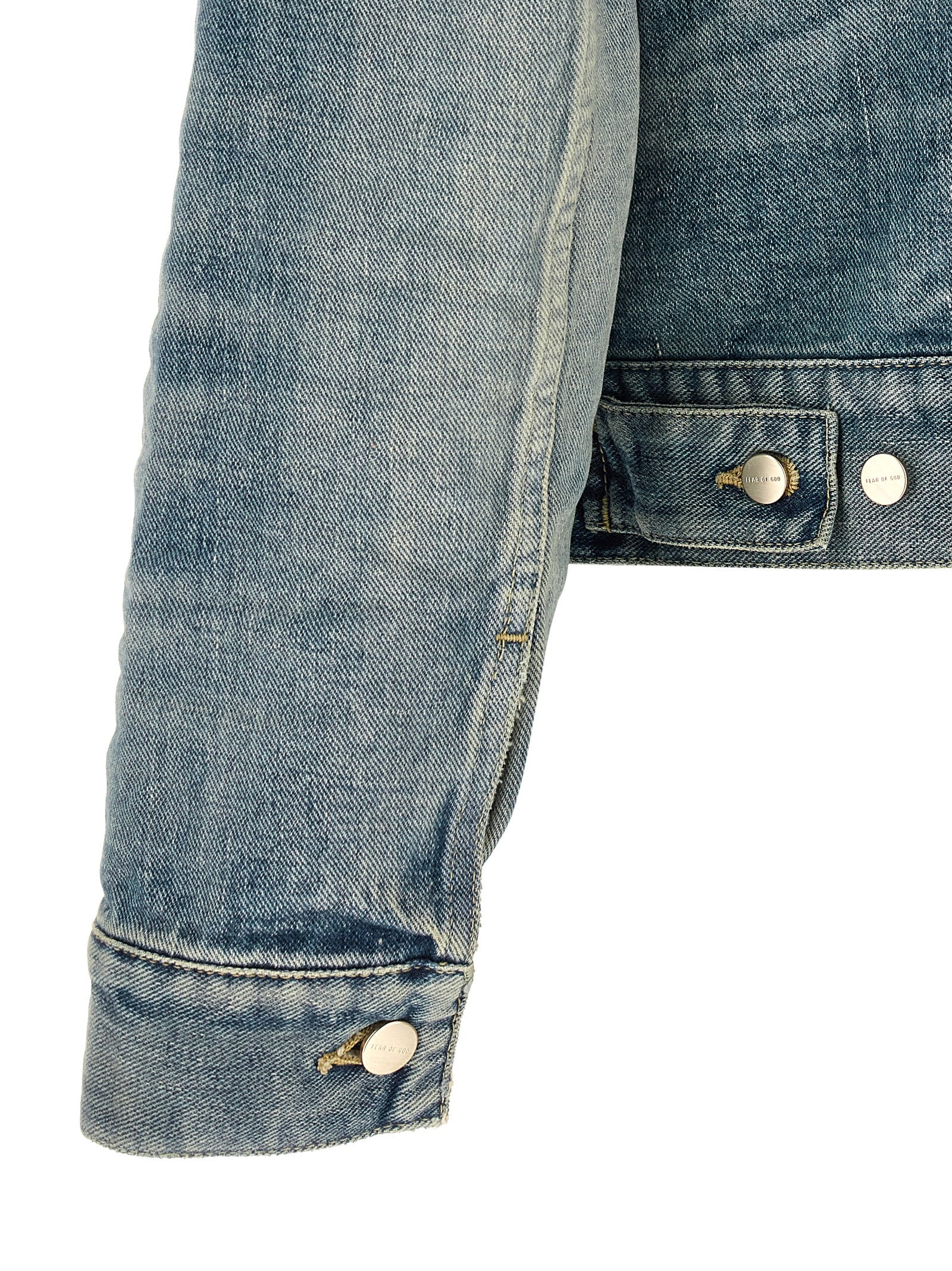 Fear Of God Blue Jacket side view