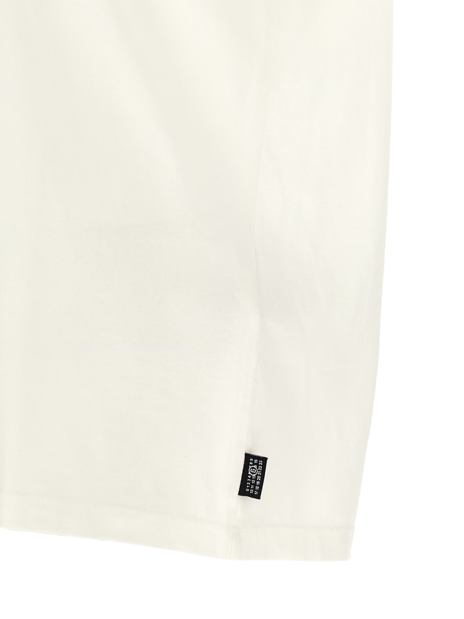MM6 Maison Margiela White Cotton T-Shirt