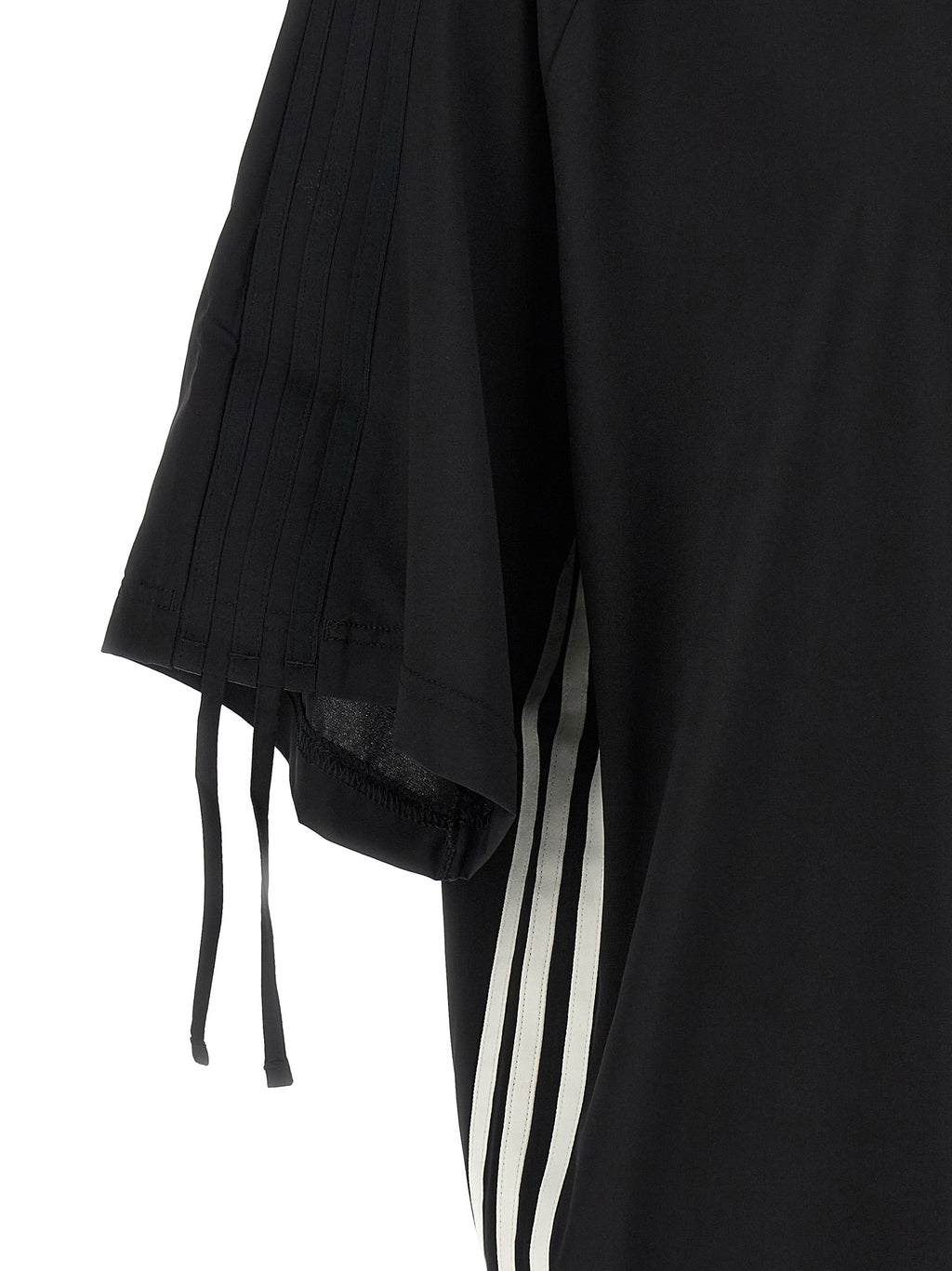 Y-3 Black Polyester Short Dress